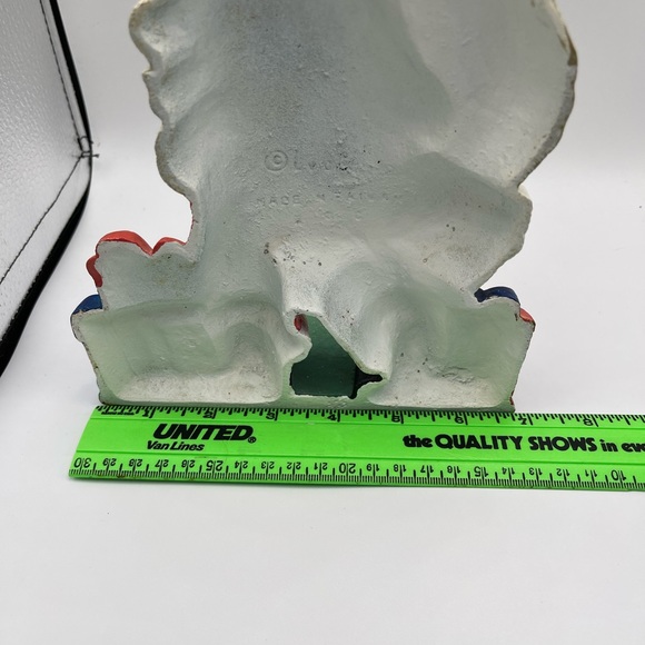 Vintage 1992 Santa Claus cast iron doorstop Lillian Vernon #9454 Christmas toys - Picture 4 of 16